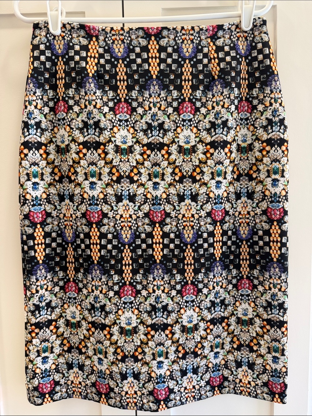 Nicole Millet Scuba Pencil Skirt